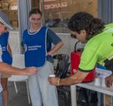 Ola de calor: el municipio lleva adelante un operativo de asistencia e hidratación en el centro