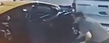 La Municipalidad sancionó al taxista que fue partícipe con su móvil del robo de una cubierta