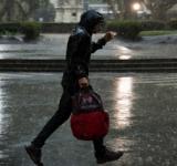 Rige alerta amarilla por tormentas para la mañana y la noche de este domingo