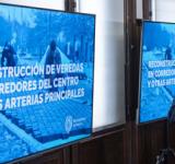 El intendente Javkin presentó un plan intensivo de reparación de veredas en toda la ciudad