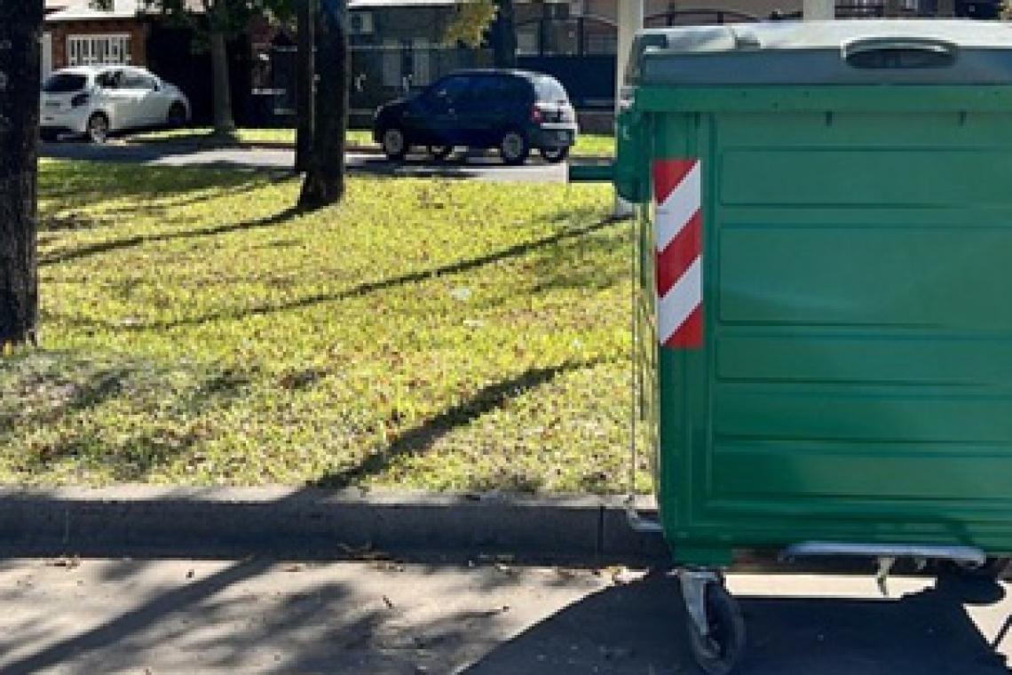 Higiene urbana: se colocaron 120 nuevos contenedores en la zona norte