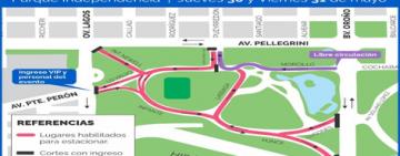 Disponen un operativo de control especial por el partido de vóley de la Selección