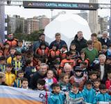 «Rosario Capital Mundial del Fútbol»: se inauguró el Monumento en homenaje a mundialistas de la ciudad