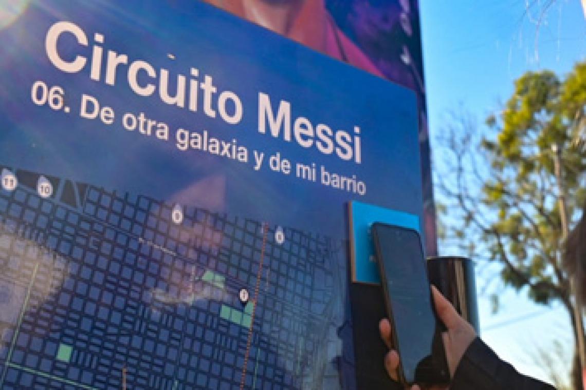 En el día de su cumpleaños: el municipio suma innovadora tecnología al Circuito Messi