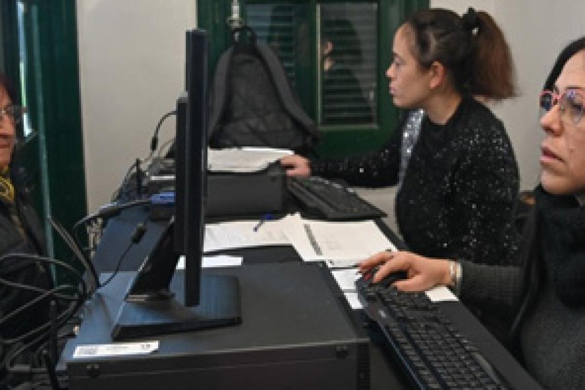 Se puso en marcha un plan de regularización de datos de instituciones comunitarias