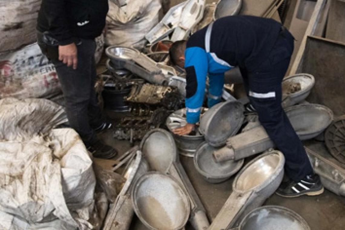 Chatarrerías: nuevo operativo conjunto entre municipio y provincia culminó con dos demorados