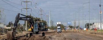 Ya está en marcha la segunda etapa de la reconstrucción integral de la Av. Jorge Newbery