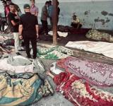 Al menos 100 personas murieron por bombardeo israelí a una escuela de la ciudad de Gaza