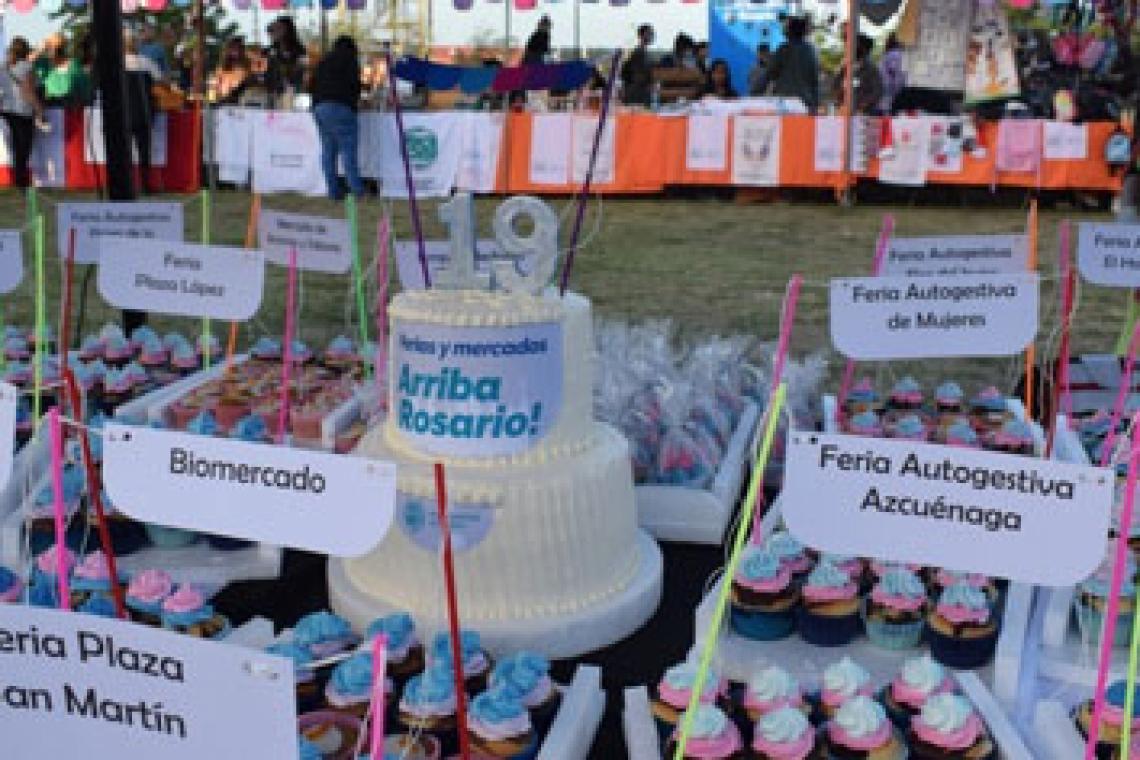 Las Ferias y Mercados Arriba Rosario celebran sus primeros 22 años