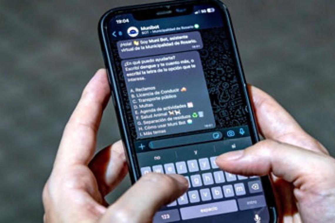 MuniBot: el municipio lanza «Tu reclamo en un chat»
