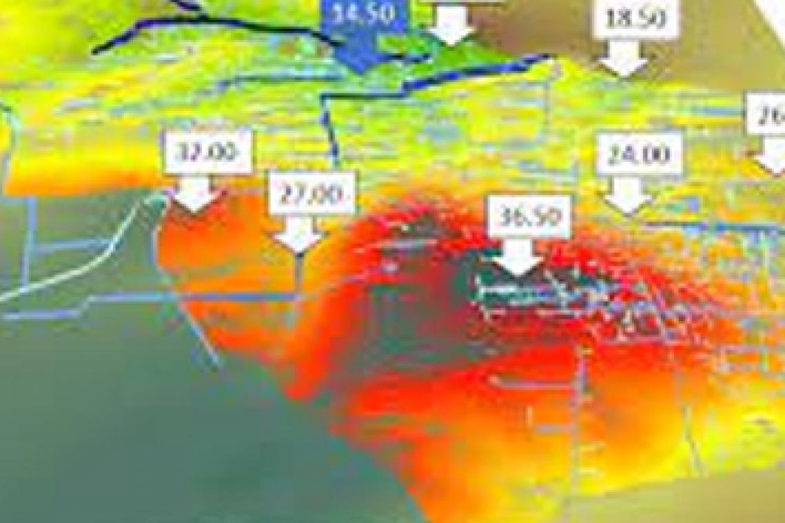 Rige alerta amarillo por fuertes vientos