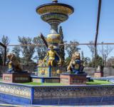 La Fuente de los Españoles recupera todo su esplendor.