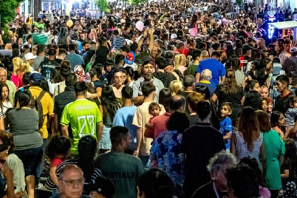 Empalme Graneros ganó la calle con otra edición de «La Noche en mi Barrio»