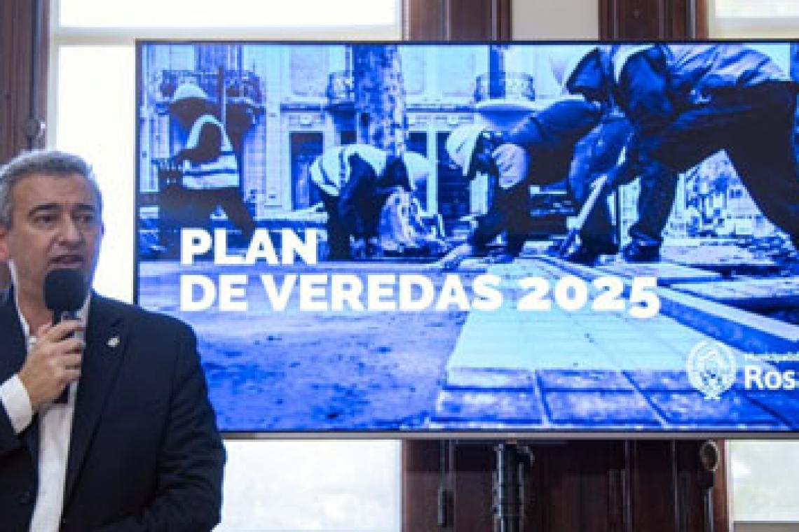Veredas 2025: Javkin anunció un fuerte plan de reparaciones con importantes cambios