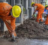 Se puso en marcha el plan de veredas con 25 cuadrillas trabajando en simultáneo