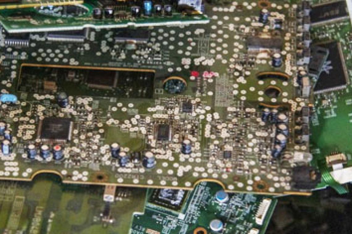 Recepción de residuos informáticos