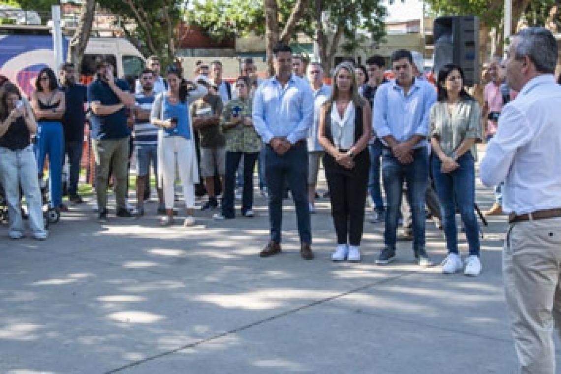 Javkin presentó el Plan de Plazas 2025