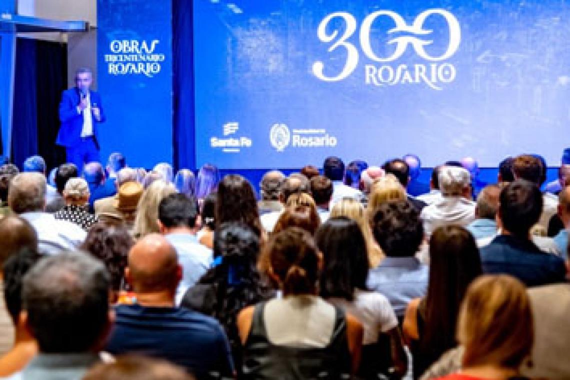 Rosario, presente y futuro: Javkin y Pullaro anunciaron las obras del Tricentenario