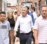 Avanzan las obras de urbanización en barrio Moreno