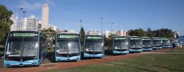 La Municipalidad inicia la incorporación de 130 nuevos coches al sistema de transporte