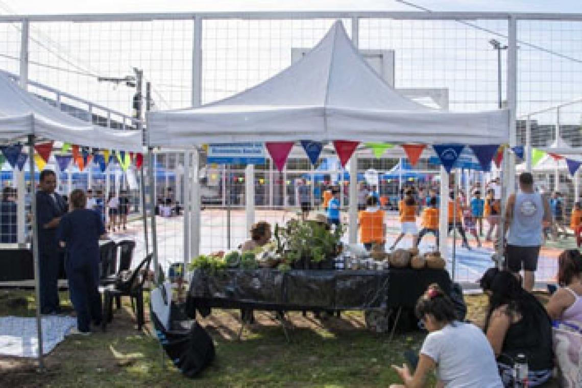 Barrio Industrial recupera un espacio público