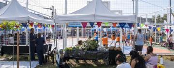 Barrio Industrial recupera un espacio público