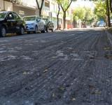 Plan de Calles: comenzó la reconstrucción de calle Dorrego