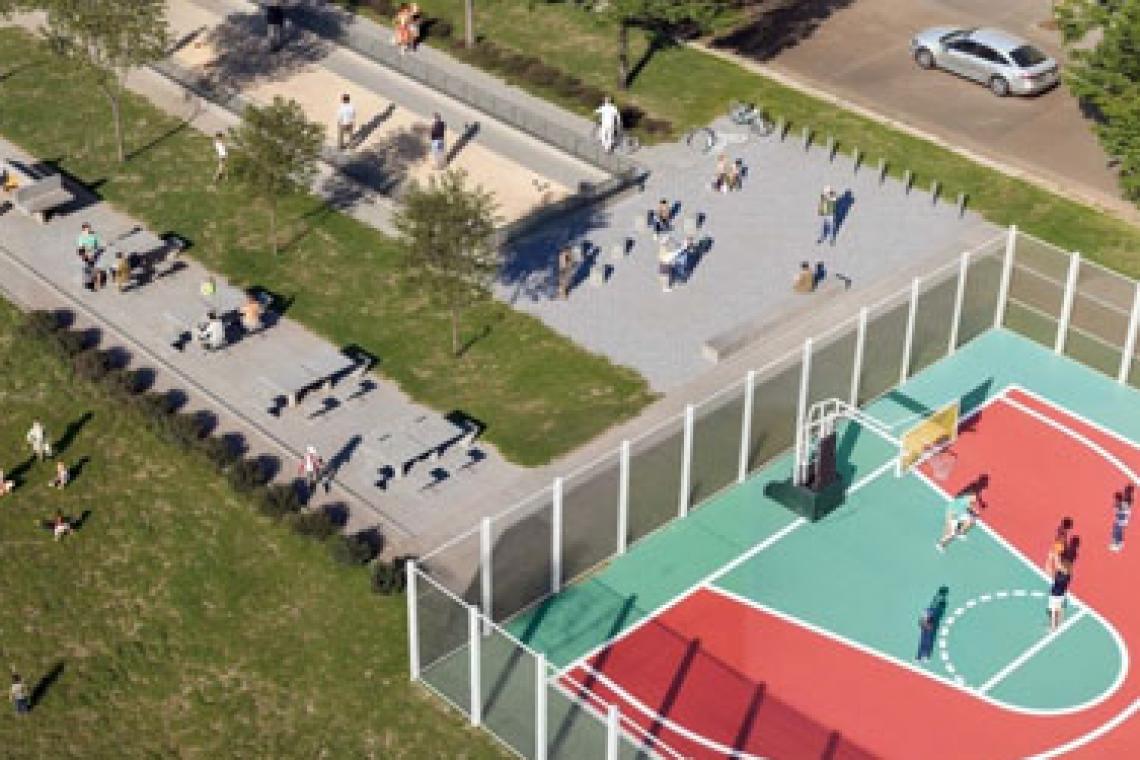 El municipio licitó la renovación del Parque de la Colectora en barrio Las Flores Sur