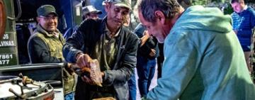 Comenzaron las rondas nocturnas de asistencia alimentaria