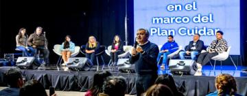 Javkin participó del foro Plan Cuidar 2025 junto a más de 440 referentes de organizaciones de la sociedad civil