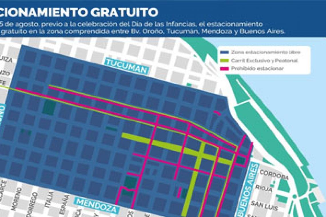 El estacionamiento medido será gratuito