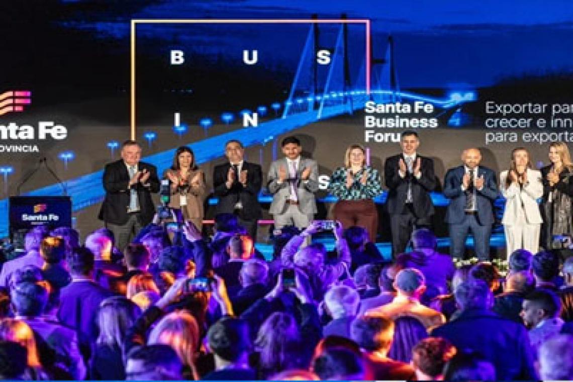 Pullaro y Javkin pusieron el foco en la producción y el desarrollo en el Santa Fe Business Forum 2025