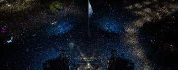 Rosario tricentenaria: 250 mil personas disfrutaron del show de Nicki Nicole y Baglietto en el Monumento