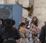 El Festival Nacional de Folclore de Cosquín presentó su 66° edición en el Monumento a la Bandera