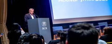  Javkin presidió la apertura del foro local destinado a impulsar el desarrollo empresarial