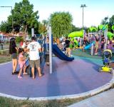 Plan de Plazas: el Playón La Esperanza quedó totalmente renovado en el Distrito Norte