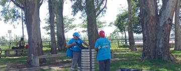 Año Nuevo: cuadrillas del Municipio realizaron un intenso operativo de higiene urbana