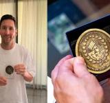 Rosario entregó a Lionel Messi la medalla del Tricentenario