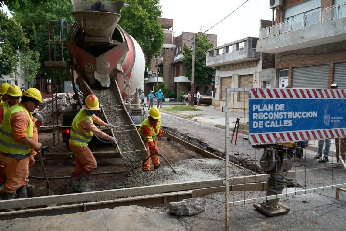 Plan de Calles 2026: Rosario pone en marcha 48 frentes de obra en simultáneo y una inversión récord