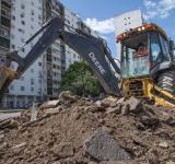 Plan de Calles 2026: Javkin supervisó obras integrales sobre Ovidio Lagos, uno de los corredores clave de la ciudad