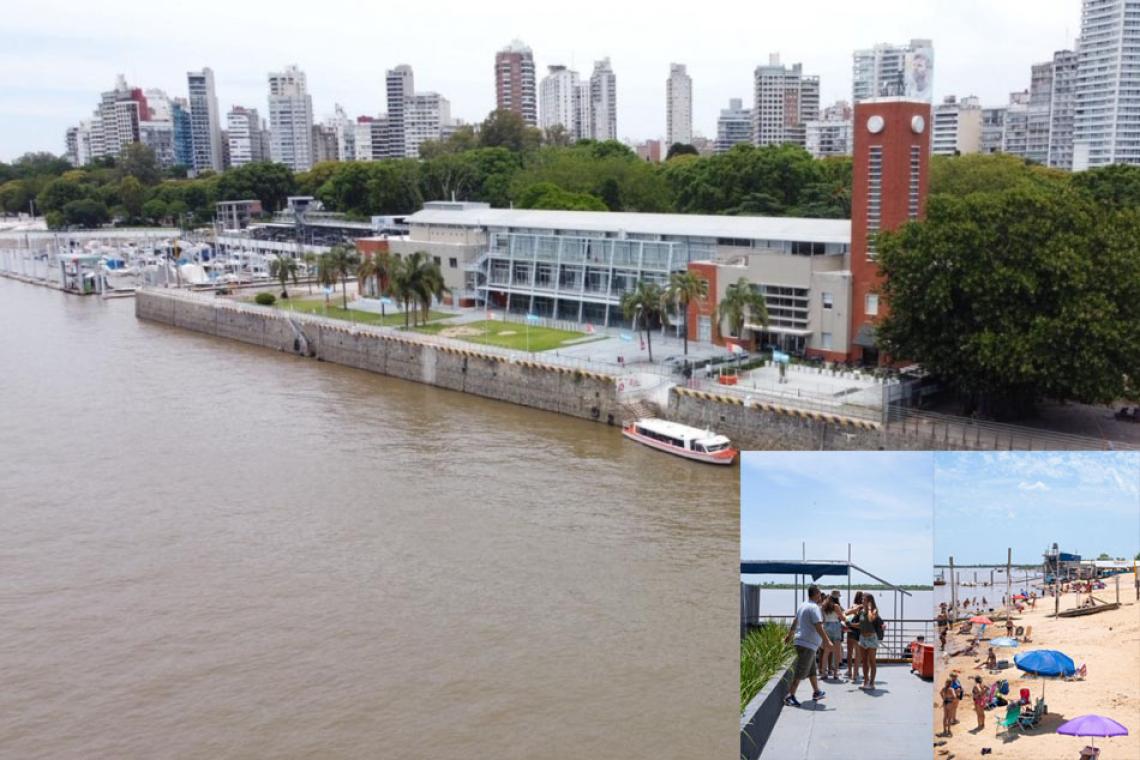 Durante febrero continuarán los cruces desde la Terminal Fluvial de Rosario