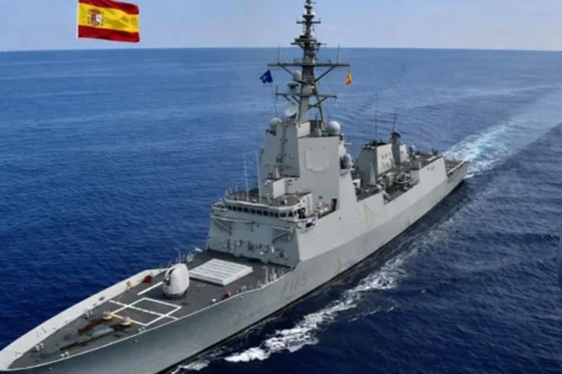 Medio Oriente: España mueve una fragata al Mar Mediterráneo
