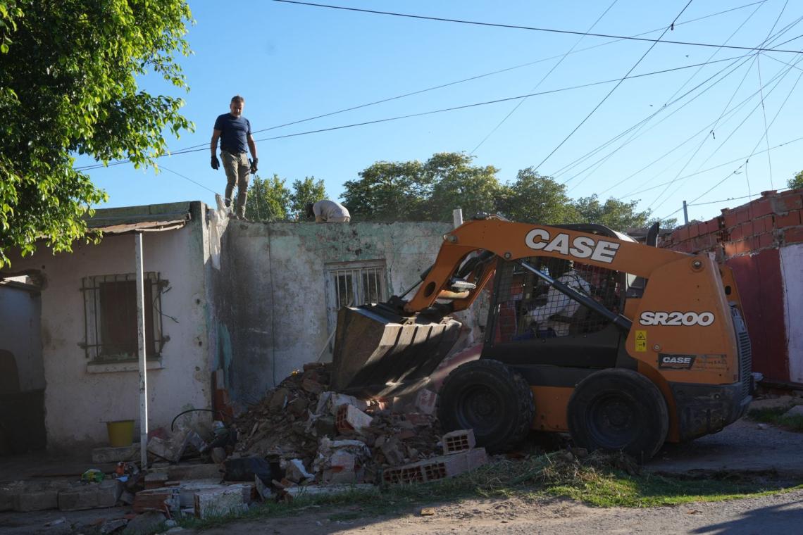 Derrumbaron otro búnker narco en Rosario y ya son 109 los inactivados en la provincia