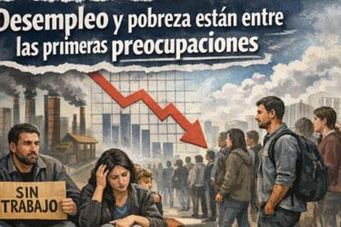 Crece el malestar por el ajuste economico: desempleo y pobreza en el centro de la preocupacion