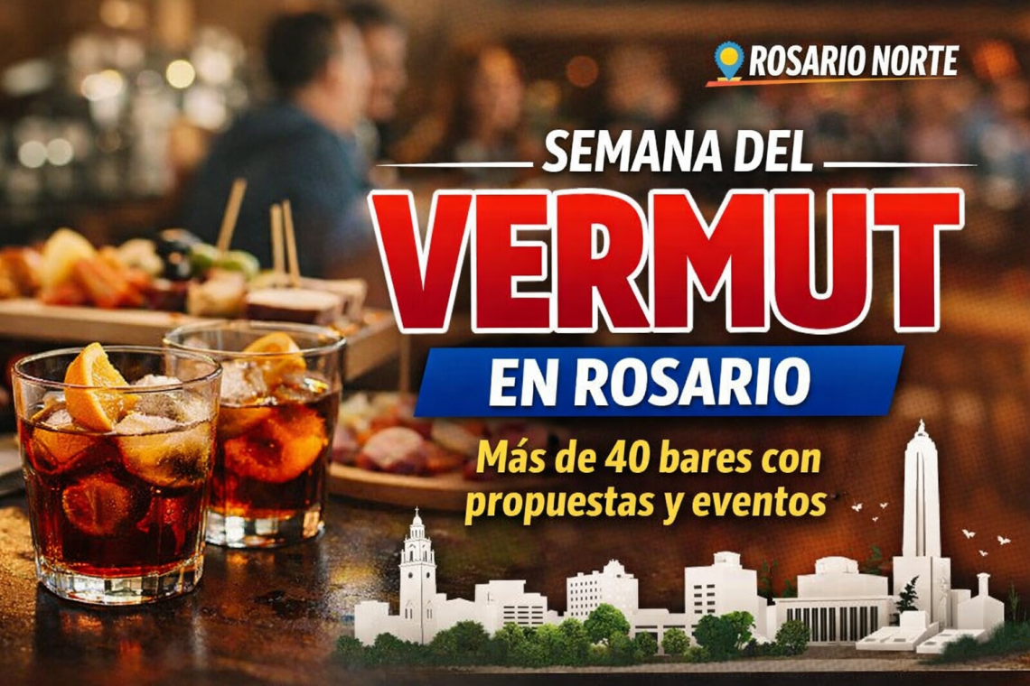 Rosario celebra la Semana del Vermut con propuestas en más de 40 bares