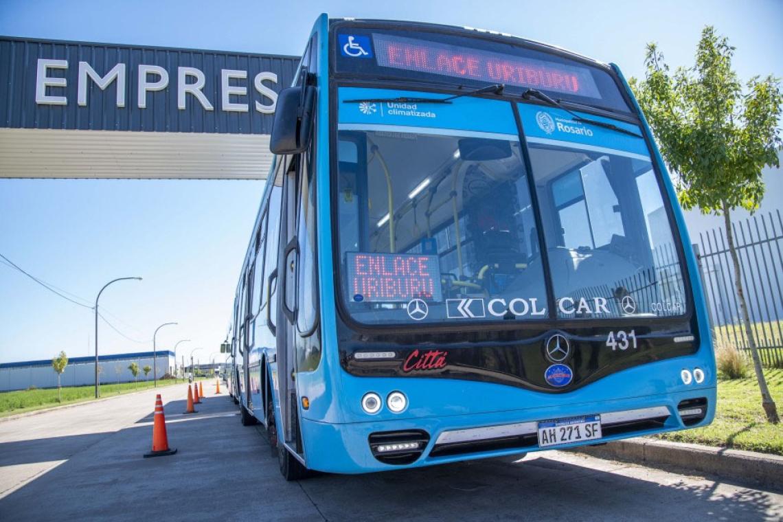 Enlace Uriburu: Rosario suma una nueva línea de transporte que conecta barrios con zonas productivas