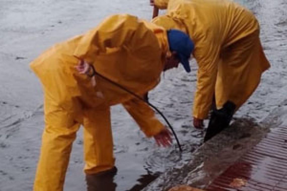 Temporal en Rosario: más de 120 mm de lluvia, 60 intervenciones y alerta por fuertes vientos