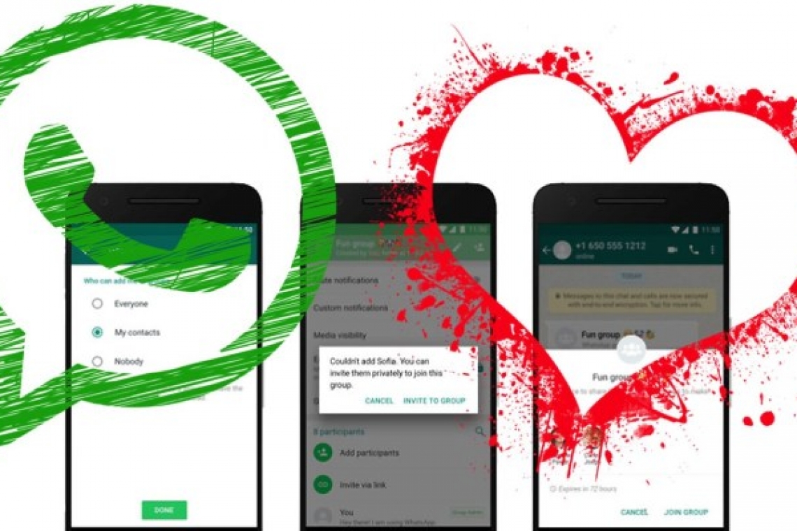 WhatsApp ya no permitirá que te sumen a Grupos sin permiso