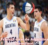 Mundial de básquet: Francia, rival de Argentina en la semifinal