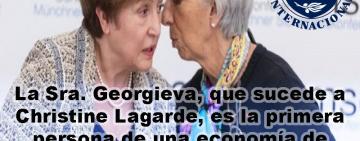 El Directorio Ejecutivo del FMI selecciona a Kristalina Georgieva como Directora Gerente